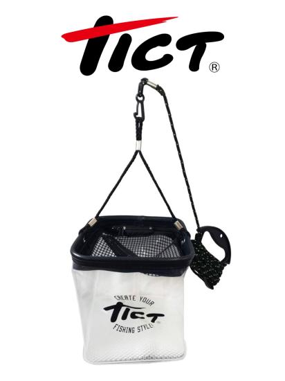 Tict Folding Live Bucket - Clear